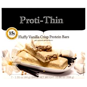 1 bar (38 g) Proti Snax Vanilla Crispy Treats