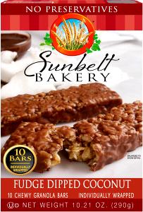 1 bar (39 g) Fudge Dipped Coconut Chewy Granola Bar (39g)