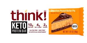 1 bar (40 g) Keto Peanut Butter Pie Bar