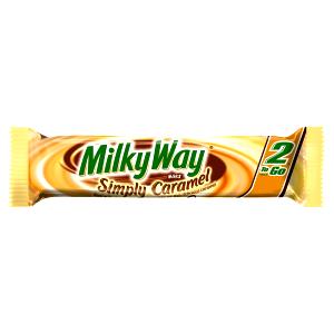 1 bar (40 g) Milky Way Simply Caramel 2 to Go