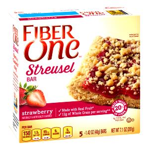 1 bar (40 g) Strawberry Streusel Bar