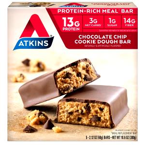 1 bar (42 g) Keto Chocolate Chip Cookie Dough Meal Bar