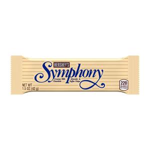 1 bar (42 g) Symphony Milk Chocolate with Almonds & Toffee Bar