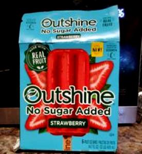 1 bar (43 g) Outshine Fruit Bars No Sugar Added