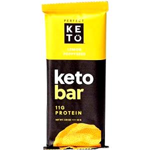 1 bar (45 g) Lemon Poppyseed Keto Bar