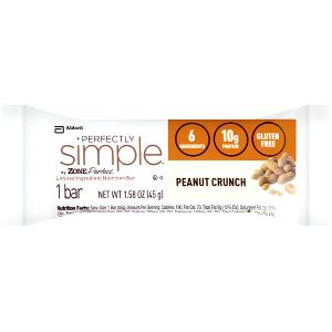 1 bar (45 g) Perfectly Simple Nutrition Bar - Peanut Crunch