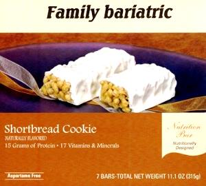 1 bar (45 g) Shortbread Cookie Bar