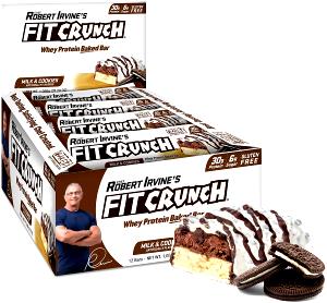 1 bar (46 g) Fit Crunch Cookies & Cream (46g)