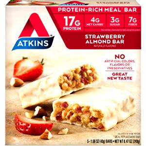 1 bar (48 g) Meal Strawberry Almond Bar