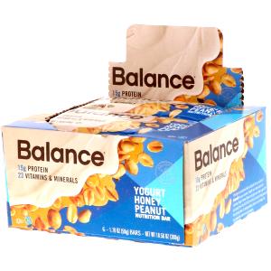 1 bar (50 g) Yogurt Honey Peanut Protein Energy Bar