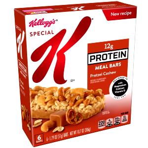 1 bar (51 g) Special K Protein Meal Bar - Pretzel Cashew