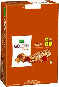 1 bar (55 g) GOLEAN Roll! Bars - Caramel Peanut