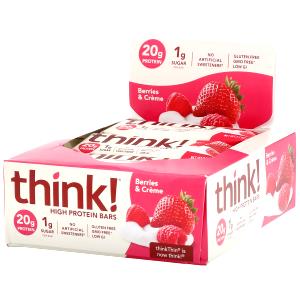 1 bar (60 g) High Protein Bar Berries & Creme