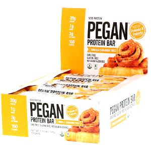 1 bar (65 g) Pegan Protein Bar - Vanilla Cinnamon Twist