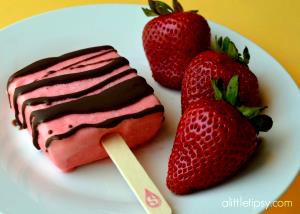 1 bar (80 g) Strawberry Sorbet Bars