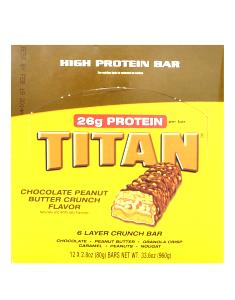 1 bar (80 g) Titan Protein Bar - Chocolate Peanut Butter Crunch