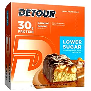 1 bar (85 g) Lower Sugar Whey Protein Bar - Caramel Peanut (Large)