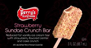 1 Bar Ice Cream Bar, Strawberry Sundae Crunch