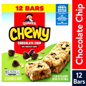 1 Bar Chocolate Chip Chewy Granola Bar