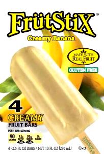 1 bar Creamy Banana Fruit Bar