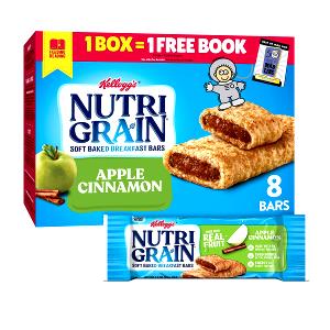 1 Bar Fat Free Cereal Crust Breakfast Bar with Fruit Filling