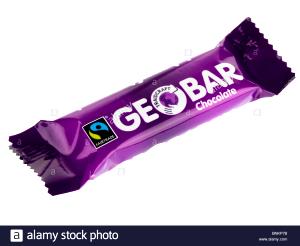 1 bar Geobar - Chocolate and Raisin