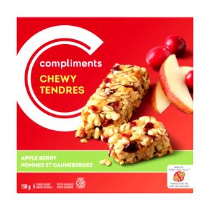 1 Bar Granola Bar, Apple Berry