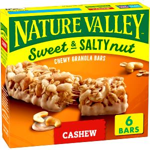 1 Bar Granola Bar, Sweet & Salty Nut, Cashew