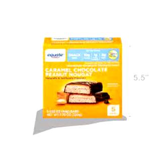 1 Bar Optima Snack Bar, Chocolate Peanut Nougat