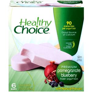 1 bar Premium Pomegranate Blueberry Frozen Yogurt Bar