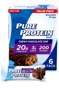 1 Bar Protein Bar, 50 G, Chewy Chocolate Chip