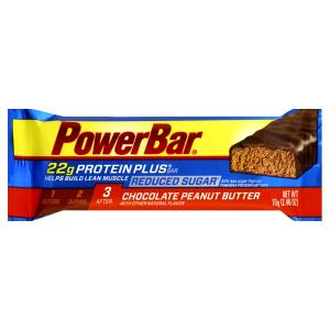 1 Bar Protien Plus, Reduced Sugar, Chocolate Peanut Butter