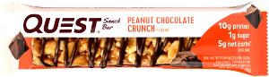 1 Bar Snack Bar, Chocolate Peanut Crunch, Low Carb