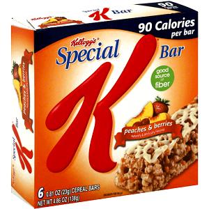 1 bar Special K 90 Calorie Bar