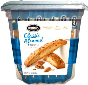 1 biscotti (20 g) Classic Almond Biscotti