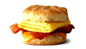 1 biscuit (158 g) Bacon, Egg & Cheese Biscuit