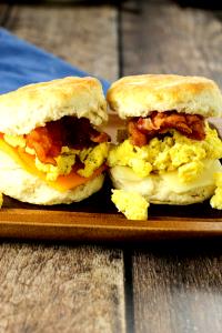 1 biscuit (174 g) Bacon, Egg and Cheese Biscuit