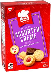 1 biscuit (28 g) Assorted Creme Biscuits