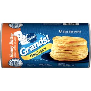 1 biscuit (58 g) Grands! Biscuits - Flaky Layers Honey Butter