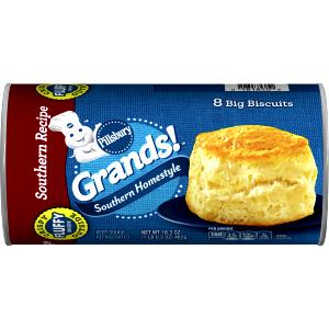 1 biscuit (58 g) Grands! Homestyle Southern Style Biscuits