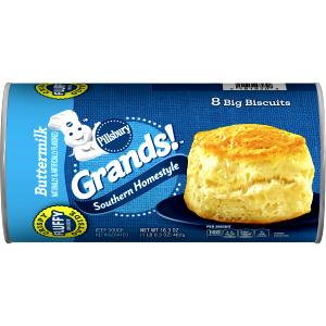 1 biscuit (59 g) Grands! Southern Homestyle Buttermilk Biscuits