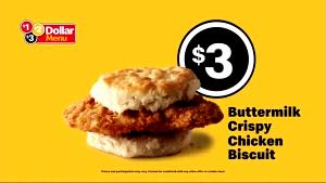 1 biscuit Buttermilk Crispy Chicken Biscuit