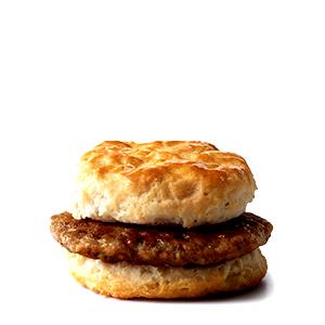 1 biscuit Sausage Biscuit