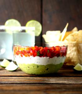 1 boat Guacamole, Sour Cream, Cheese & Pico De Gallo (Boat)