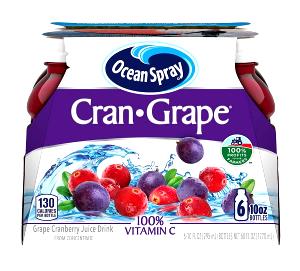 1 bottle (10 oz) Cran-Grape Juice Drink (10 oz Bottle)