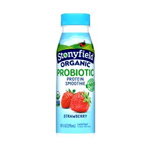 1 bottle (10 oz) Fat Free Strawberry Smoothie