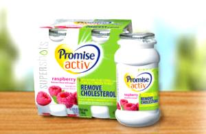 1 bottle (100 ml) Promise activ Raspberry Supershots