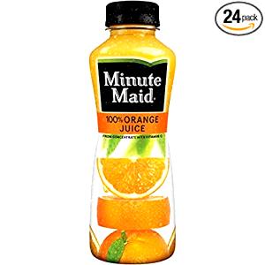 1 bottle (12 oz) 100% Orange Juice (12 oz)