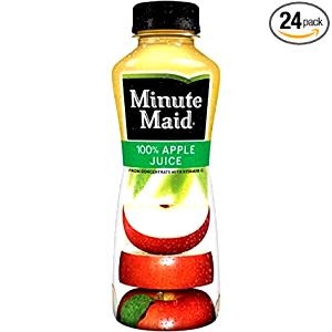 1 bottle (12 oz) Apple Juice (Bottle)