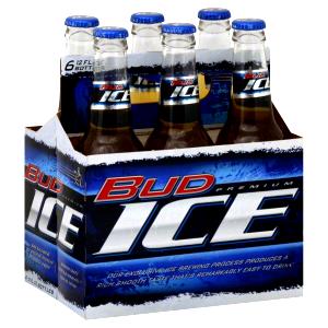 1 bottle (12 oz) Budweiser Ice Light Beer